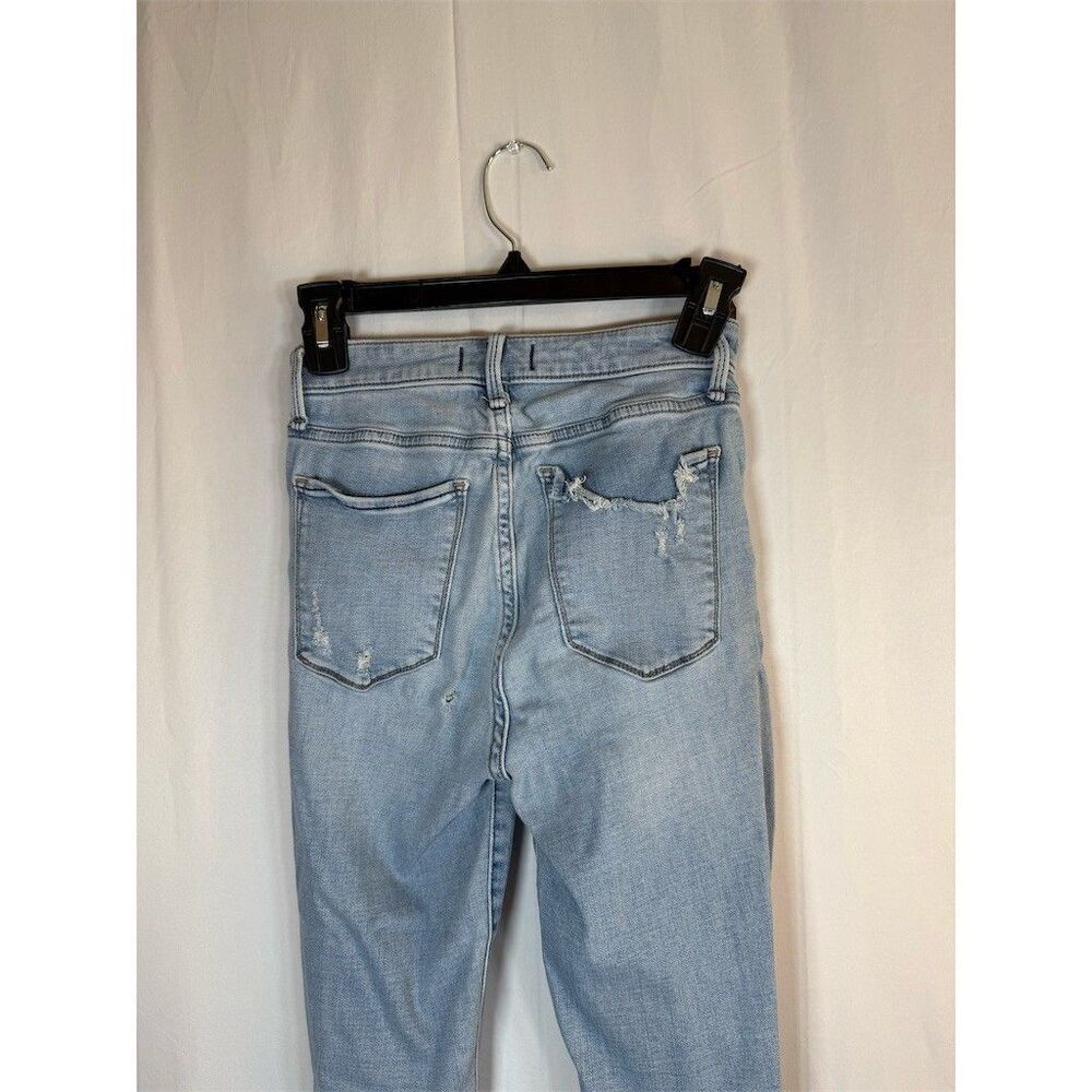 Abercrombie & Fitch Jeans Womens Size 26 Blue Light Wash High Rise Skinny - Picture 7 of 15
